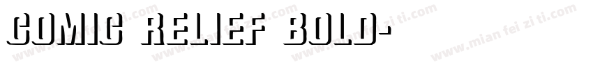 Comic Relief Bold字体转换